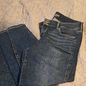 Torrid Dark Blue Skinny Jeans